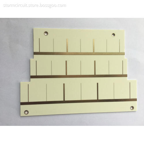 Single 1.6mm white solder Copper base PCB